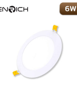 ดาวน์ไลท์ LED หน้ากลม 6W ENRICH SLIM D2