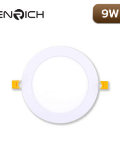 ดาวน์ไลท์ LED หน้ากลม 9W RICH SLIM D