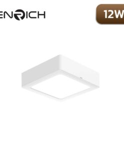 ดาวน์ไลท์-LED-หน้าเหลี่ยม-ENRICH-EASY-O-สีขาว-12W