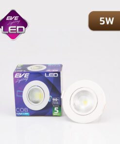 ดาวไลท์ LED 5W EVE COB Circle3