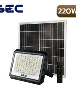 สปอร์ตไลท์โซล่าเซลล์ LED BEC SPIDER TRI COLOR 220W