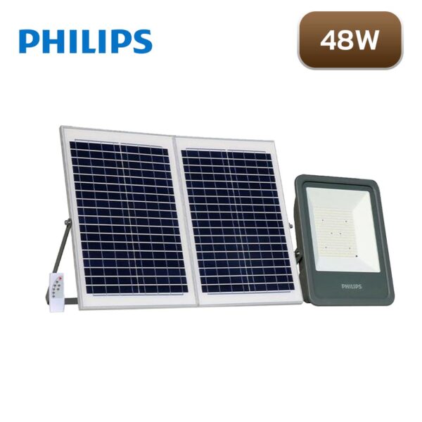 สปอร์ตไลท์โซล่าเซลล์ PHILIPS BVP080 48W