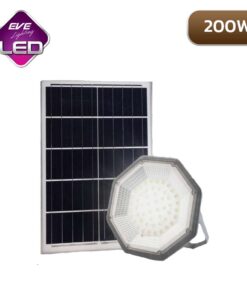 โคมโซล่าเซลล์ ไฮเบย์ EVE LED 200W