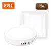 โคมไฟดาวน์ไลท์ติดลอย LED 12W FSL SURFACE MOUNTED