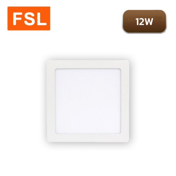 โคมไฟดาวน์ไลท์ติดลอย LED 12W FSL SURFACE MOUNTEDd