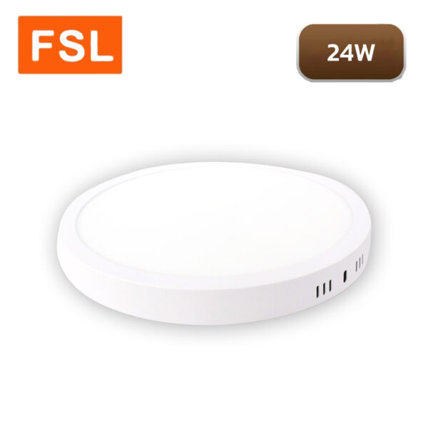 โคมไฟดาวน์ไลท์ติดลอย LED 24W FSL SURFACE MOUNTED2