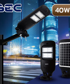 โคมไฟถนน BEC LED SOLAR รุ่น LION 40W-1