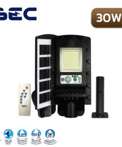 โคมไฟถนน BEC LED SOLAR รุ่น MADRID DAYLIGHT 30W