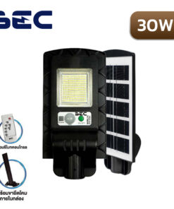โคมไฟถนนโซล่าเซลล์ LED BEC BERLIN 30W-1