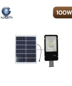 ไฟถนนโซล่าเซลล์-100W-IWACHI-SMD-(พร้อมรีโมท)-1