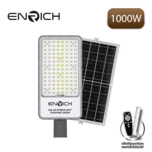 โคมไฟถนนโซล่าเซลล์-LED-1000W-ENRICH-SUNSHINE