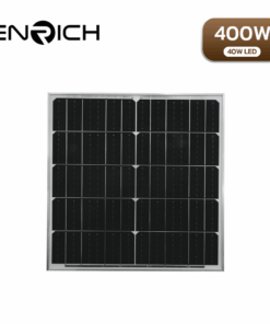 แผงโซล่าเซลล์ไฟถนนโซล่าเซลล์ LED ENRICH รุ่น MAXNUM+ 400W