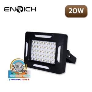 สปอร์ตไลท์โซล่าเซลล์ LED รุ่น SPONGE20W