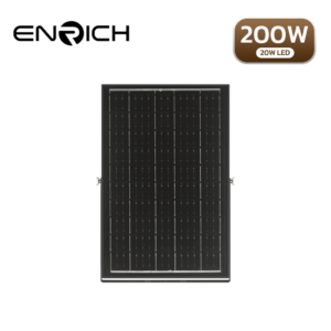 สปอร์ตไลท์โซล่าเซลล์ OPTIMUS 200W-LED 20W ENRICH 02